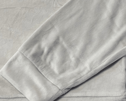 Juicy Couture Rhinestone Logo Ivory Velour Sweatshirt