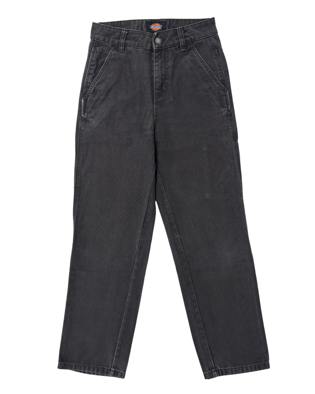 Dickies Washed Black Utility Workwear Pants - XS | Waist: 28"