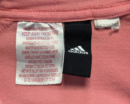 Adidas Pink Full-Zip Women's Hoodie