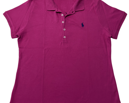 Ralph Lauren Pink Classic Fit Cotton Polo Shirt