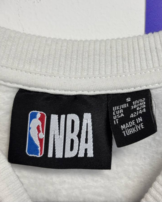 NBA Los Angeles Lakers White Graphic Sweatshirt