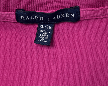 Ralph Lauren Pink Classic Fit Cotton Polo Shirt