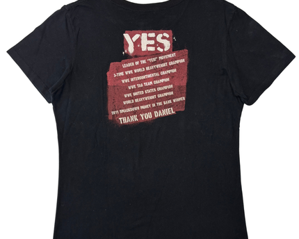 Authentic WWE Daniel Bryan “YES Movement” Thank You T-Shirt - S