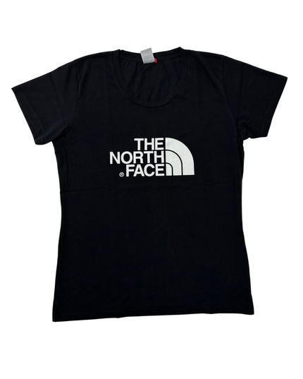 The North Face Bold Logo Black Cotton T-Shirt - M