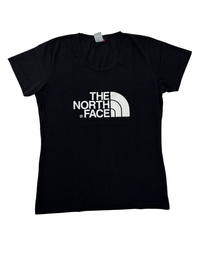 The North Face Bold Logo Black Cotton T-Shirt - M