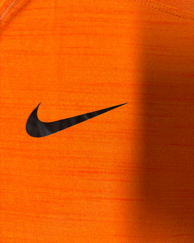 Nike Dri-FIT Bright Orange Authentic Soccer Training T-Shirt - S