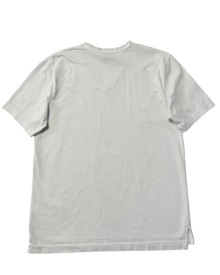 Nike Sportswear White V-Neck Cotton T-Shirt