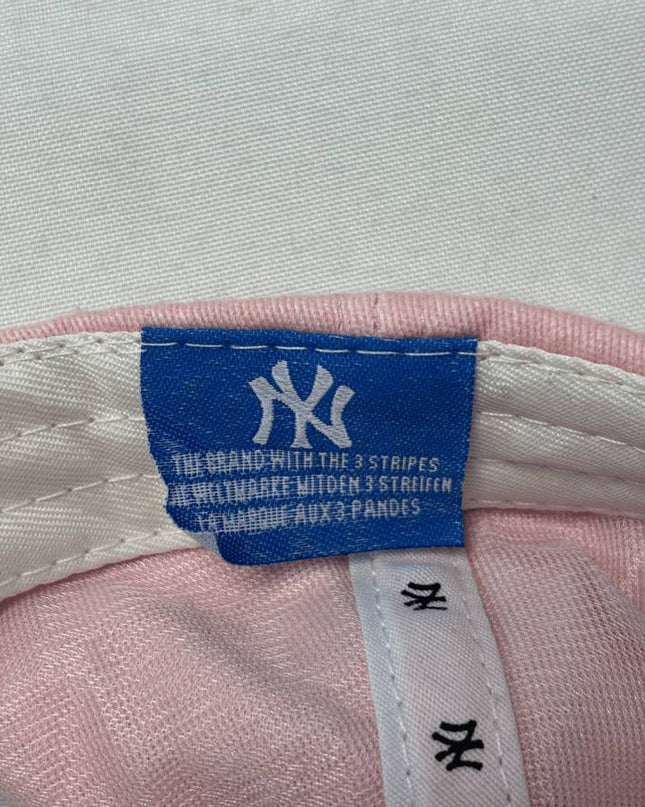 Adidas Pink New York Yankees Embroidered Baseball Cap