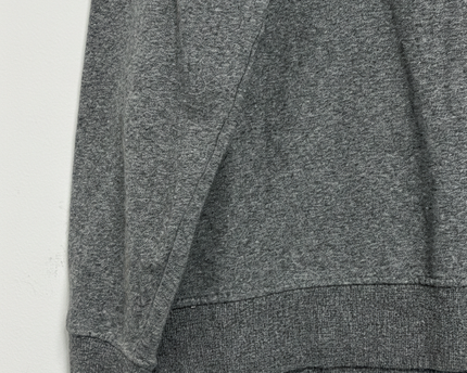 M&S Grey Marl Crew Neck Cotton Sweatshirt