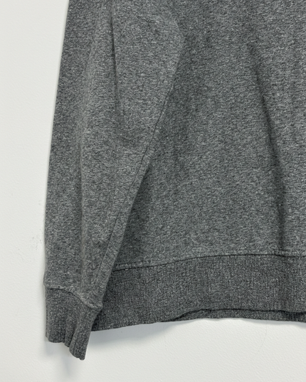 M&S Grey Marl Crew Neck Cotton Sweatshirt