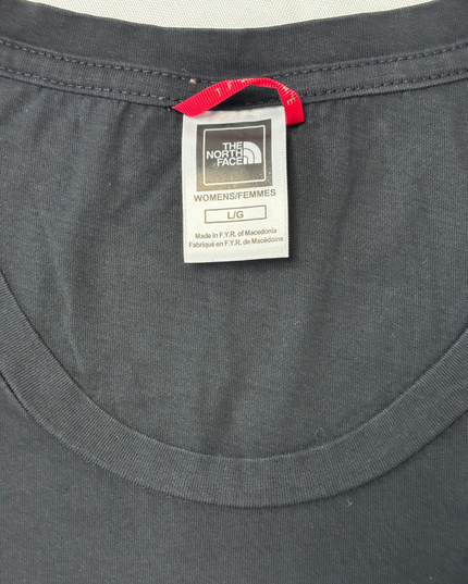 The North Face Bold Logo Black Cotton T-Shirt - M