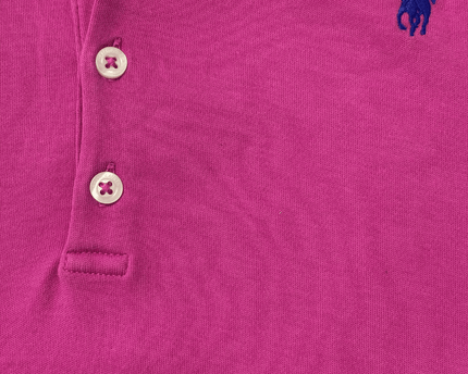 Ralph Lauren Pink Classic Fit Cotton Polo Shirt