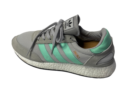 Adidas Grey Three Stripes Boost Sneakers