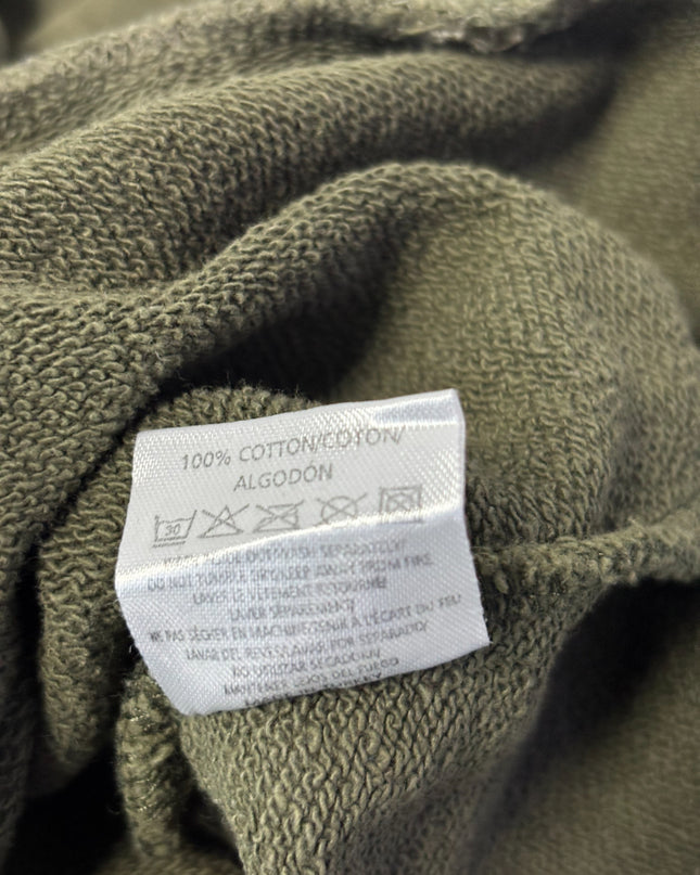 Criminal Damage Olive Green Dragon Graphic Hoodie
