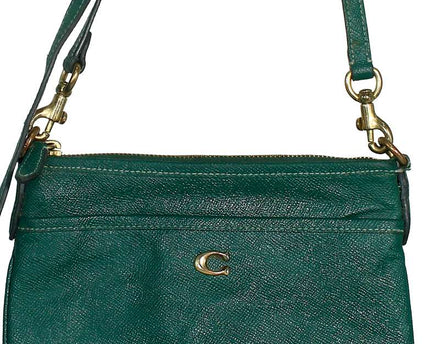 Coach Kitt Crossgrain Leather Deep Berry Crossbody Bag
