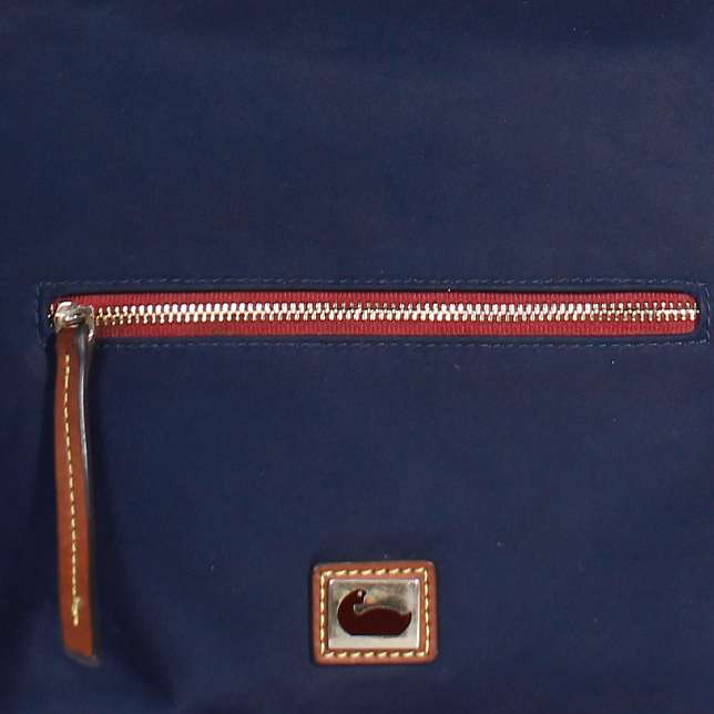 Dooney & Bourke Wayfarer Nylon Mini Hobo Navy Blue Crossbody Bag
