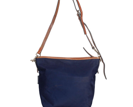 Dooney & Bourke Wayfarer Nylon Mini Hobo Navy Blue Crossbody Bag