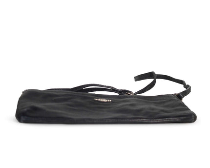 Coach New York Leather Pebble Black Shoulder Strap Bag