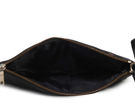 Coach New York Leather Pebble Black Shoulder Strap Bag