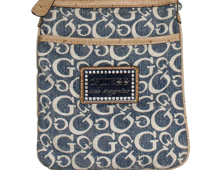 GUESS Mini All Over Print Crossbody Bag
