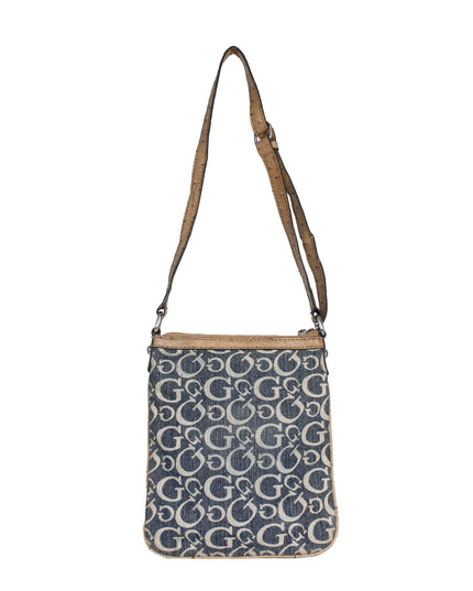 GUESS Mini All Over Print Crossbody Bag