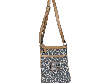 GUESS Mini All Over Print Crossbody Bag