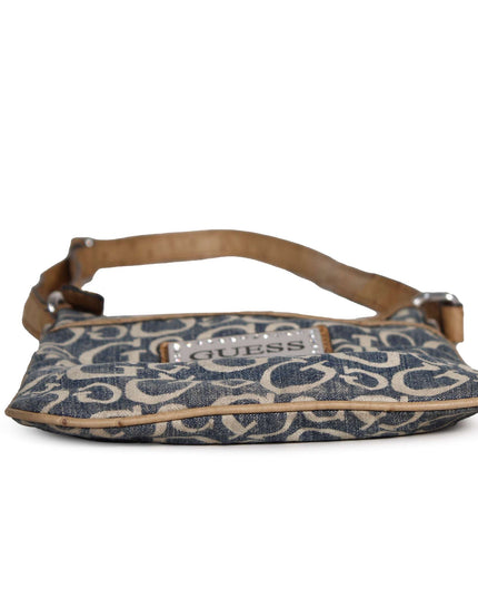 GUESS Mini All Over Print Crossbody Bag