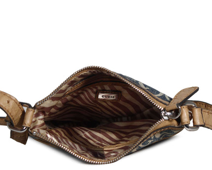GUESS Mini All Over Print Crossbody Bag