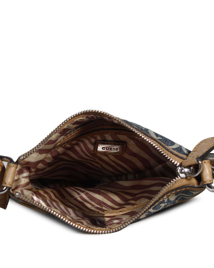 GUESS Mini All Over Print Crossbody Bag