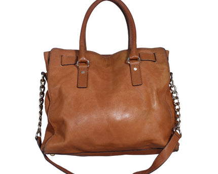 Michael Kors Hamilton LG NS Genuine Leather Tote Bag