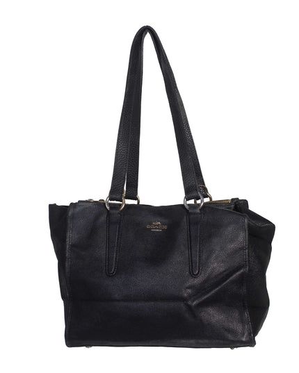 COACH Leather Zipper Shoulder Bag