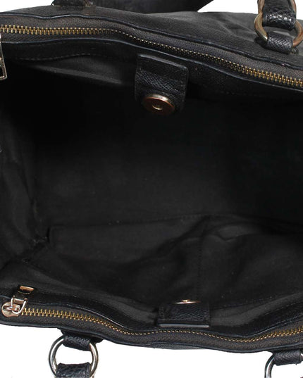 COACH Leather Zipper Shoulder Bag