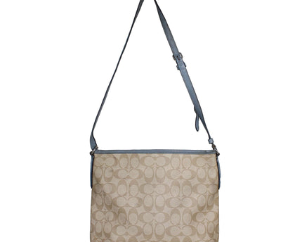 Coach File in Signature Canvas Crossbody Bag
