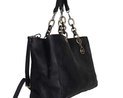 Michael Kors Cynthia Satchel Calfskin Tote Bag