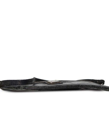 Dooney & Bourke Croc-Embossed Leather Wristlet