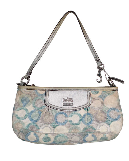 Coach Zip Top Wristlet Wallet