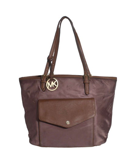 Michael Kors Jet Set Large Nylon Multifunction Pocket Tote Bag