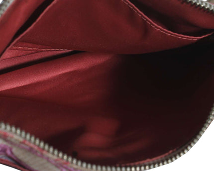 Coach Signature Scribble Canvas Shoulder Bag