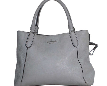 KATE SPADE Jackson Pebble Leather Removable Strap Satchel Bag