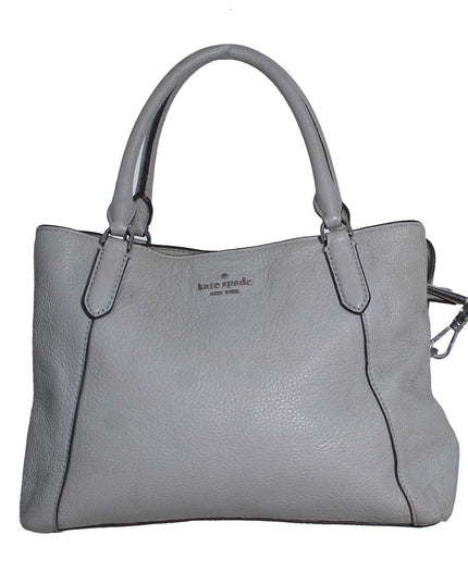 KATE SPADE Jackson Pebble Leather Removable Strap Satchel Bag