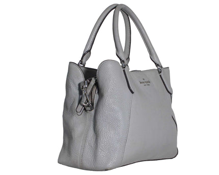 KATE SPADE Jackson Pebble Leather Removable Strap Satchel Bag