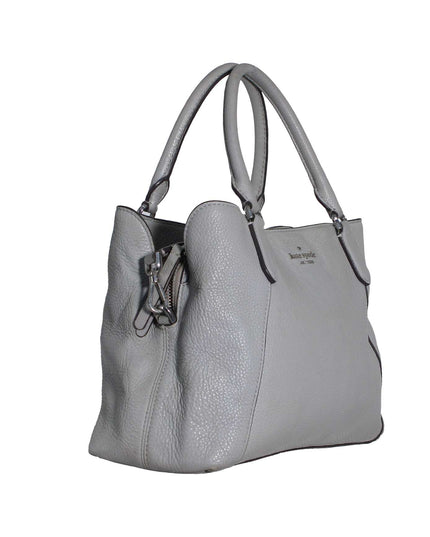 KATE SPADE Jackson Pebble Leather Removable Strap Satchel Bag