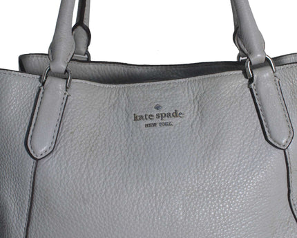 KATE SPADE Jackson Pebble Leather Removable Strap Satchel Bag