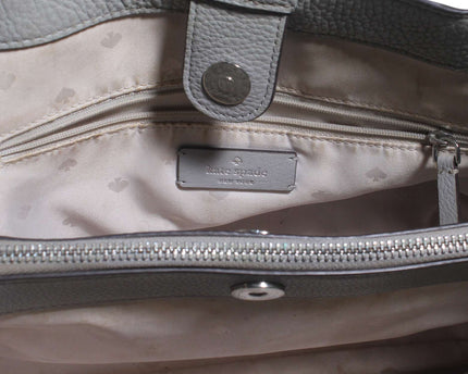 KATE SPADE Jackson Pebble Leather Removable Strap Satchel Bag