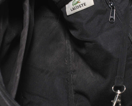 Lacoste Mini Black Bowling Bag