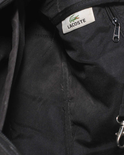 Lacoste Mini Black Bowling Bag