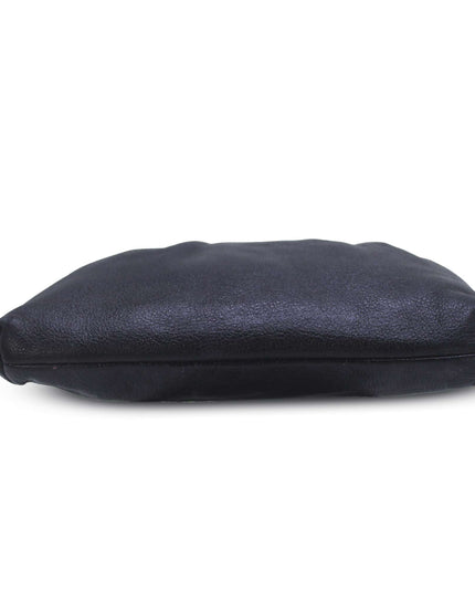 Coach Coin Zip Closure Leather Wristlet