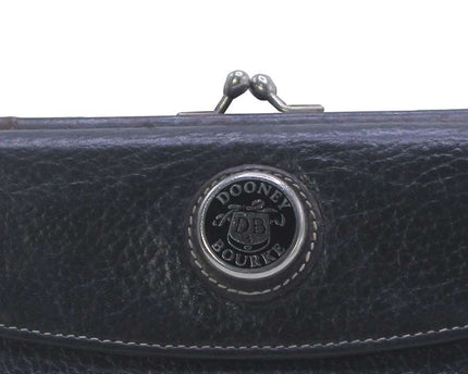 Dooney & Bourke Vintage Black Multi Organizer Clutch Wallet