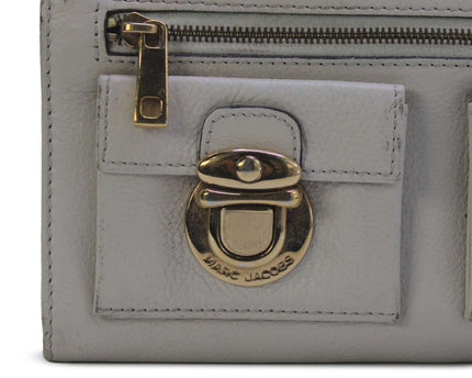 Marc Jacobs Leather Zip Clutch