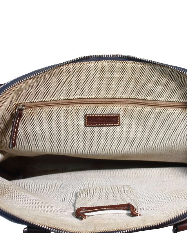 Dooney & Bourke Logo Monogram Domed Satchel Handbag